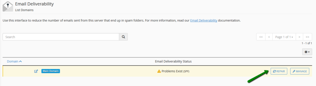 کار با Email Deliverability در سی پنل
